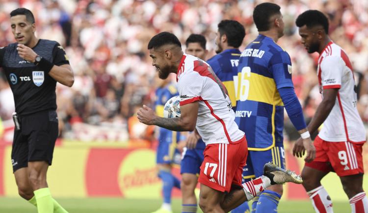 Imagen de El descuento de Paulo Díaz no le alcanzó a River