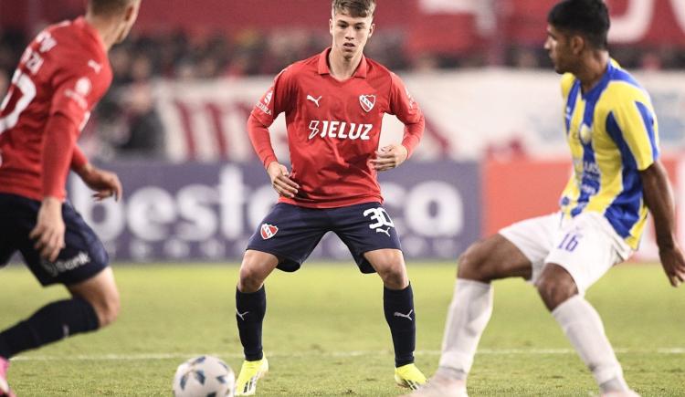 Imagen de Tomás Parmo logró una marca top en la historia de Independiente