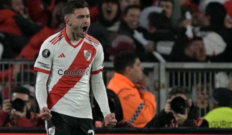 Imagen de La combinación entre Maxi Meza y Santiago Simón para el 2-0 de River