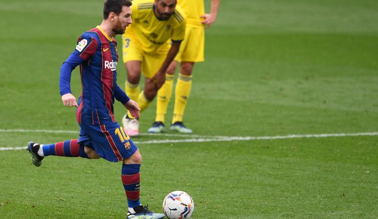 Imagen de MESSI LUCHA POR EL BOTÍN DE ORO