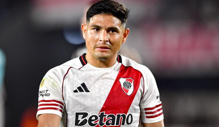 Imagen de Salas, explosivo tras su salida de River: "No está bueno estar encerrado en un container"