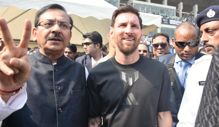 Imagen de Caos en Calcuta: disturbios e incidentes en la visita de Messi