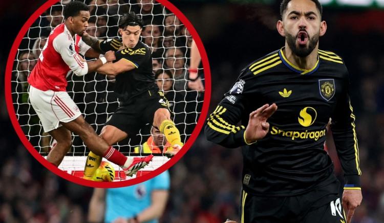 Imagen de Lisandro Martínez hizo un gol en contra, pero Manchester United logró un triunfo agónico