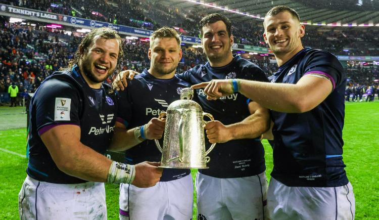 Imagen de SEIS NACIONES: ESCOCIA SORPRENDIÓ A INGLATERRA