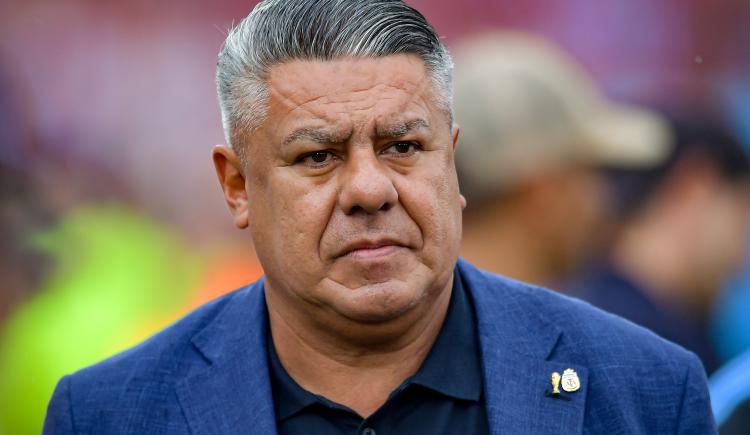 Imagen de Chiqui Tapia y un mensaje picante por una situación confusa