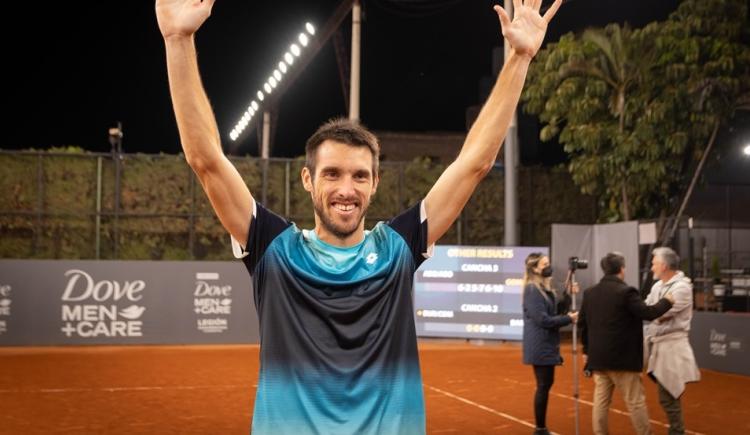 Imagen de Leonardo Mayer volvió en Corrientes para despedirse del tenis