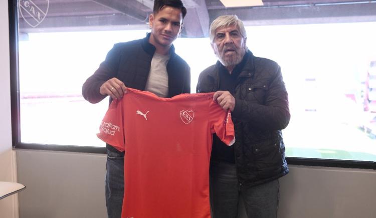 Imagen de BARRETO FIRMÓ LA MEJORA DE SU CONTRATO EN INDEPENDIENTE