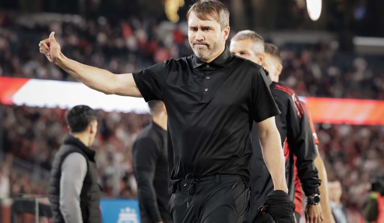Imagen de Eduardo Coudet, caliente: del palo a Marcelo Gallardo a la defensa del nivel de su River