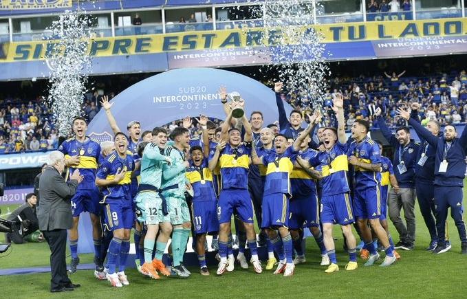 Imagen de ¡Boca campeón intercontinental Sub 20!