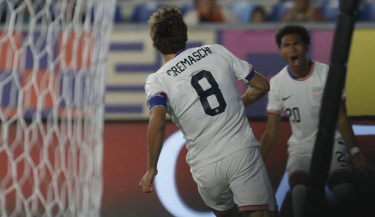 Imagen de El Cream Team: show de Cremaschi en la goleada histórica de Estados Unidos