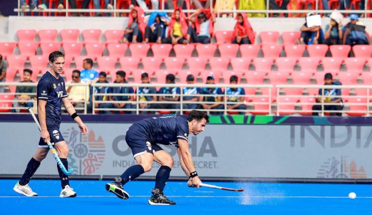 Imagen de Los Leones enfrentan a Corea del Sur por los octavos de final del Mundial de India