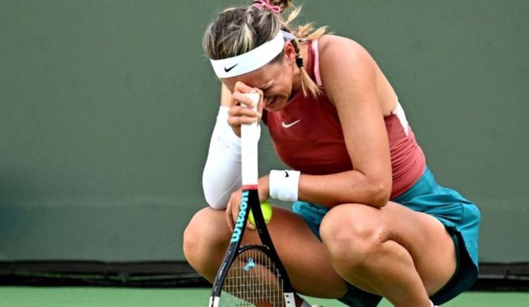 Imagen de Victoria Azarenka anunció su retiro momentáneo del tenis