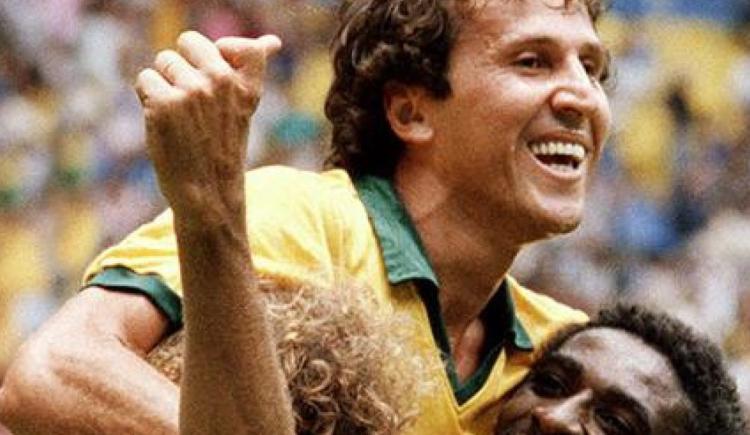 Imagen de 1981. Zico para todo el mundo