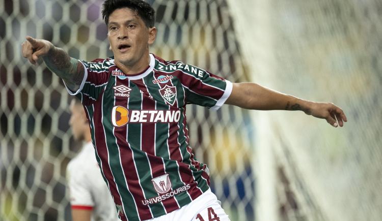 Imagen de Fluminense cayó ante Gremio pese al gol de Germán Cano