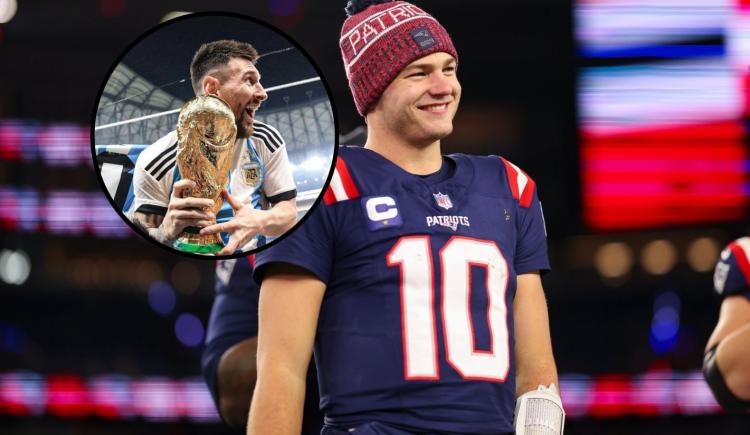 Imagen de La estrella del Super Bowl que se rindió ante Messi y elogió a Argentina
