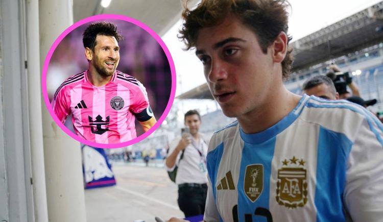 Imagen de "Me encantaría que sea algo natural y no de marketing": Franco Colapinto y su deseo de conocer a Lionel Messi