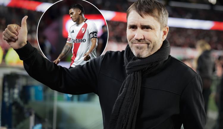 Imagen de Coudet desmintió que Juanfer Quintero se vaya de River: "Tenemos una gran relación"