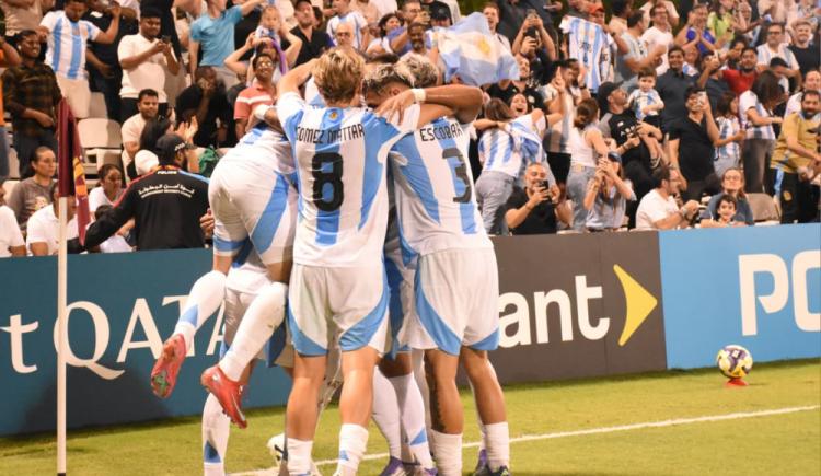 Imagen de Argentina venció 1-0 a Túnez y pasó de ronda en el Mundial Sub 17