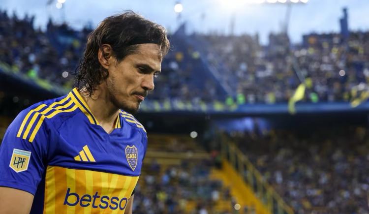 Imagen de "Los goles de Cavani que ya van a venir": el incondicional apoyo de la Bombonera