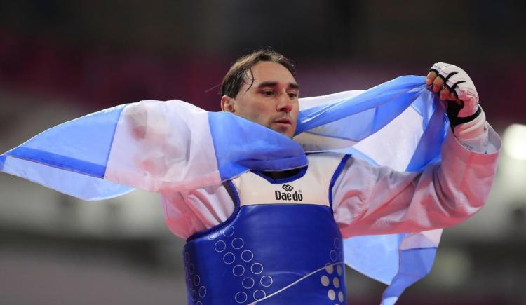 Imagen de Segunda medalla para Argentina: Juan Samorano logró el bronce en Taekwondo