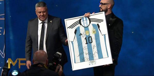 Imagen de La Selección Argentina fue reconocida en los Martín Fierro