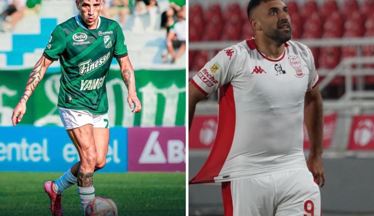 Imagen de Ricardo Centurión y Wanchope Ábila podrían jugar juntos en la Primera Nacional