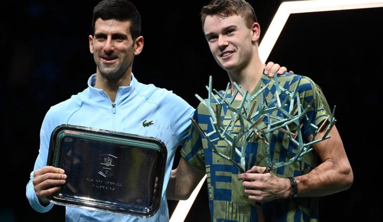 Imagen de Holger Rune destronó a Djokovic y se consagró en Paris Bercy