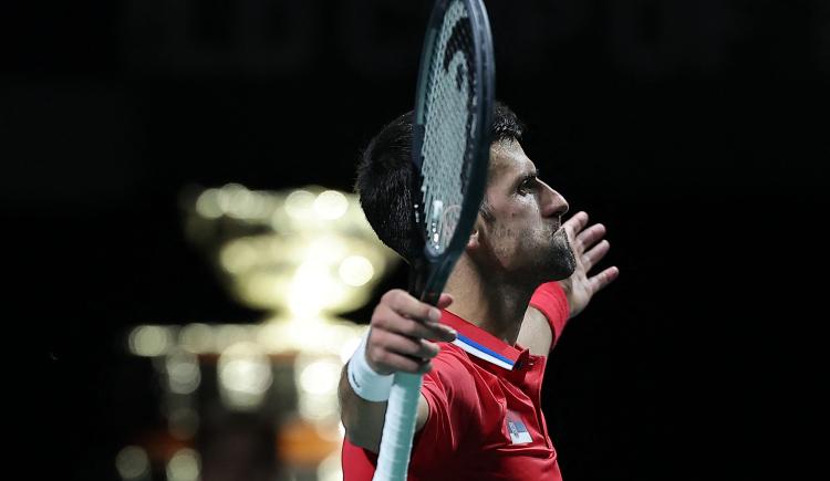 Imagen de Djokovic clasificó a Serbia a las semifinales de la Copa Davis