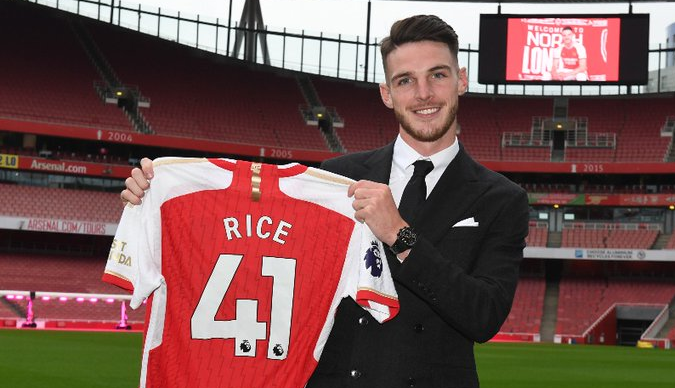 Imagen de Declan Rice, el pase más caro de la historia de la Premier League