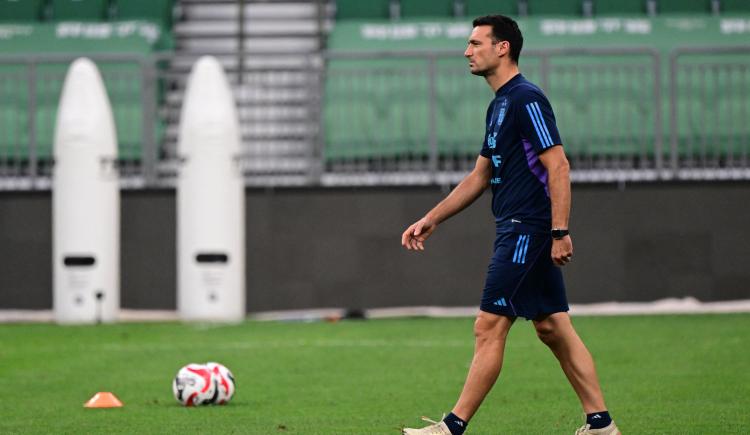 Imagen de Sin Fideo Di María, Scaloni prepara un nuevo menú