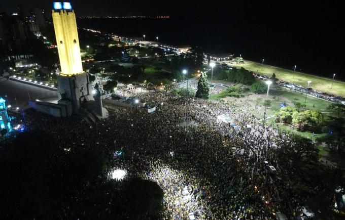 Imagen de Rosario no durmió: los festejos del campeón