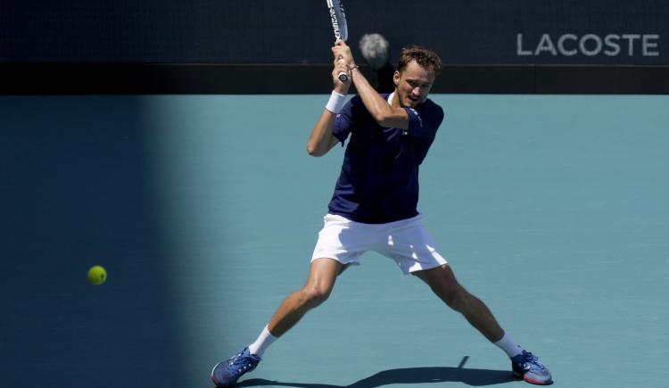 Imagen de Debut y victoria de Medvedev en Miami frente a Murray