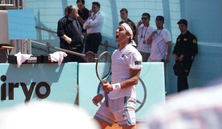 Imagen de Debut triunfal y desahogo para Tomás Etcheverry en el Madrid Open