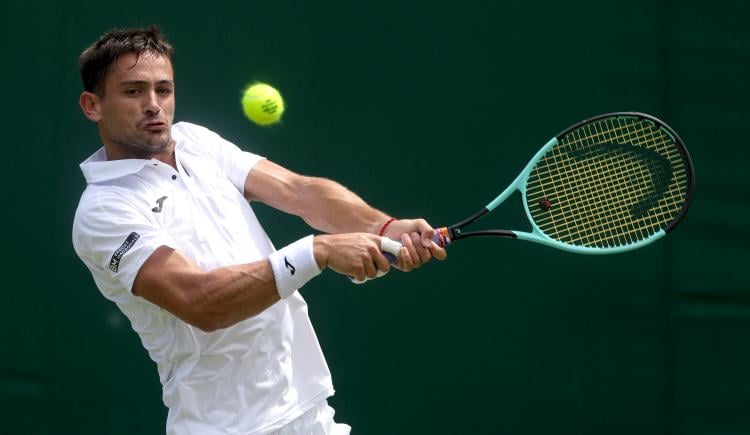Imagen de Fin del sueño: Mariano Navone se despidió de Wimbledon