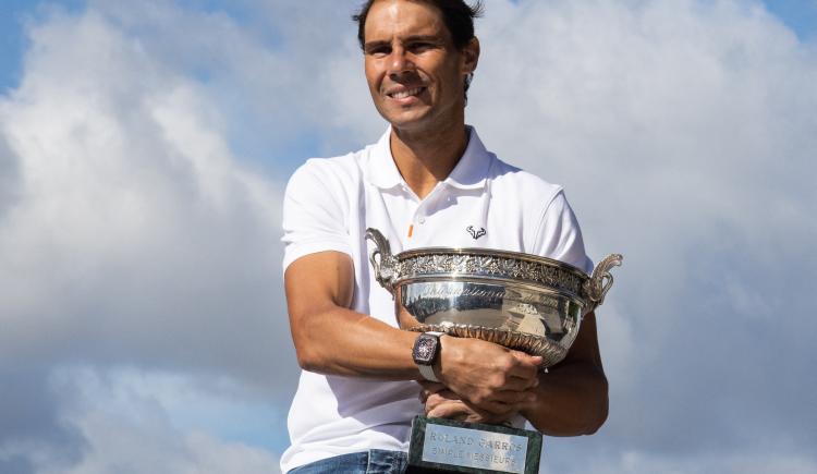 Imagen de Las mejores fotos de Rafael Nadal con la Copa de los Mosqueteros