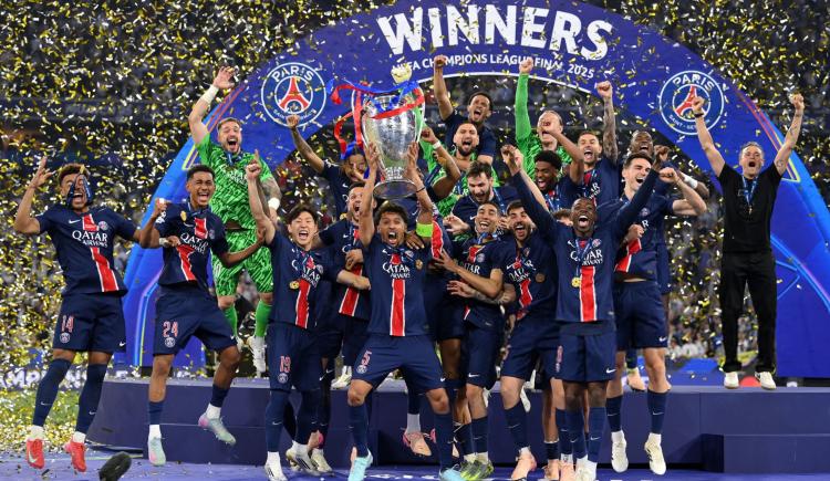 Imagen de PSG aplastó 5-0 a Inter y conquistó su primera Champions League