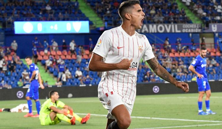 Imagen de Con goles argentinos, el Sevilla de Sampaoli ganó y salió del descenso