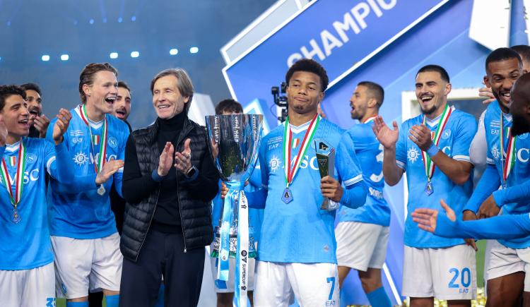 Imagen de Napoli se consagró campeón de la Supercopa de Italia