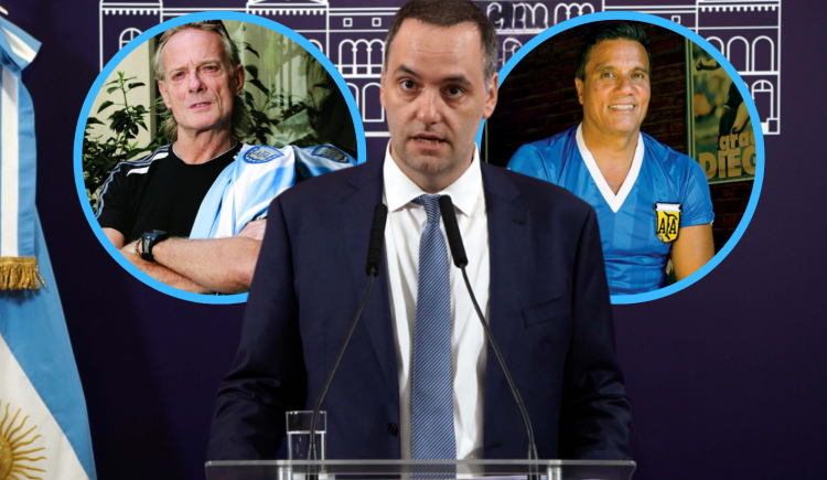 Imagen de Lo liquidaron: el Negro Enrique y Signorini le respondieron a Adorni tras el ninguneo a Maradona