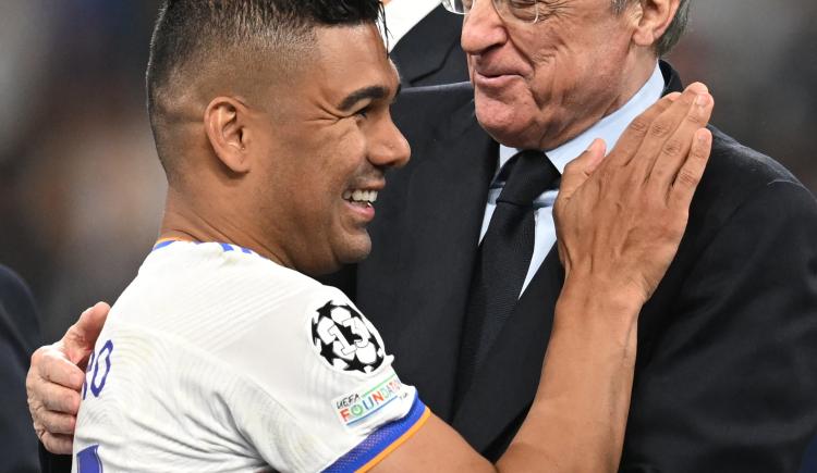 Imagen de Florentino Pérez: "Hoy no existe Mbappé, existe la fiesta del Real Madrid"