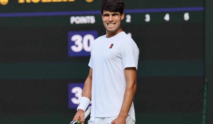 Imagen de Muñeca maldita: Carlos Alcaraz se bajó de Wimbledon