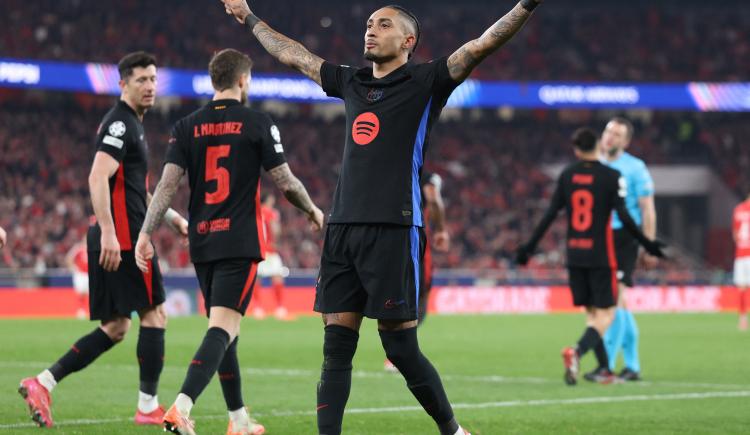 Imagen de Barcelona se hizo fuerte con uno menos y venció al Benfica de Otamendi