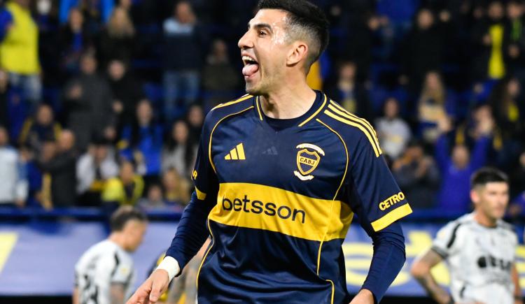 Imagen de Rodrigo Battaglia, el nuevo goleador de Boca