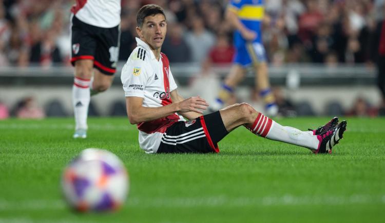 Imagen de El disparo de Nacho Fernández, la más clara del Superclásico