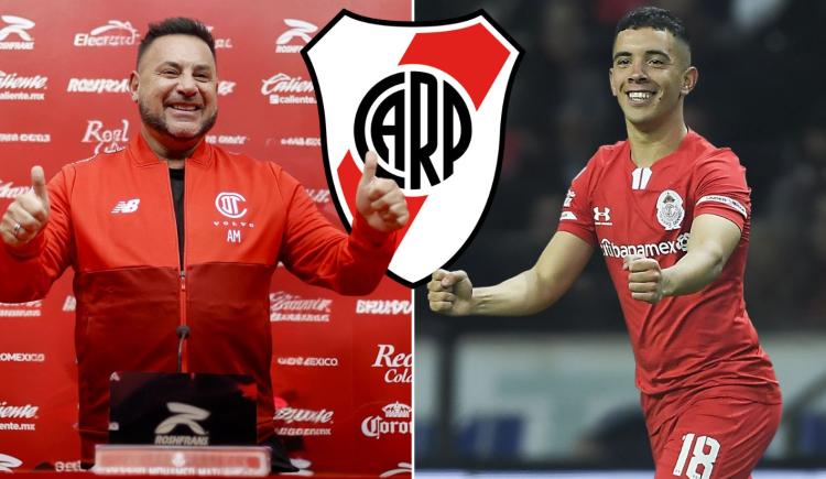 Imagen de Qué dijo Antonio Mohamed sobre Leo Fernández, el futbolista de Toluca que busca River