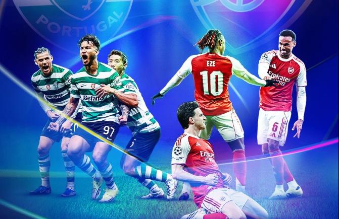 Imagen de 10 datos de la previa de Arsenal Vs. Sporting Lisboa
