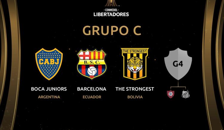 Imagen de BOCA, CON FIXTURE DEFINIDO EN LA LIBERTADORES