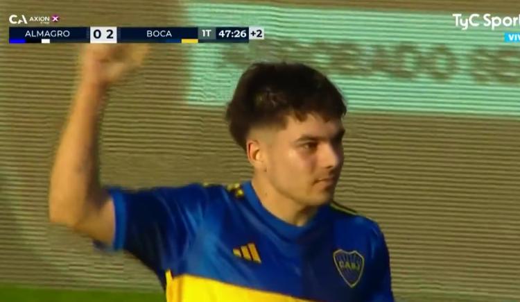 Imagen de El golazo de Lucas Blondel para Boca