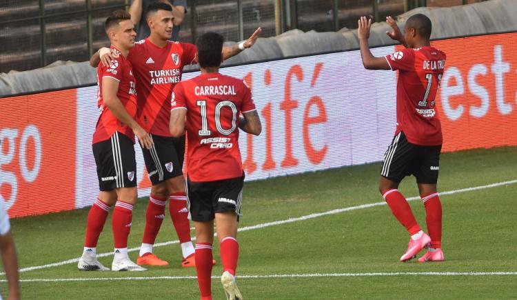 Imagen de RIVER SUFRIÓ MÁS DE LA CUENTA PARA GANARLE A PLATENSE