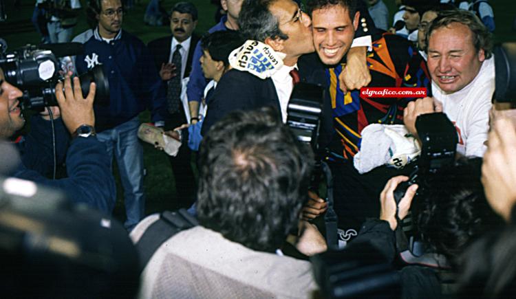 Imagen de 1996. Bossio entró en la historia